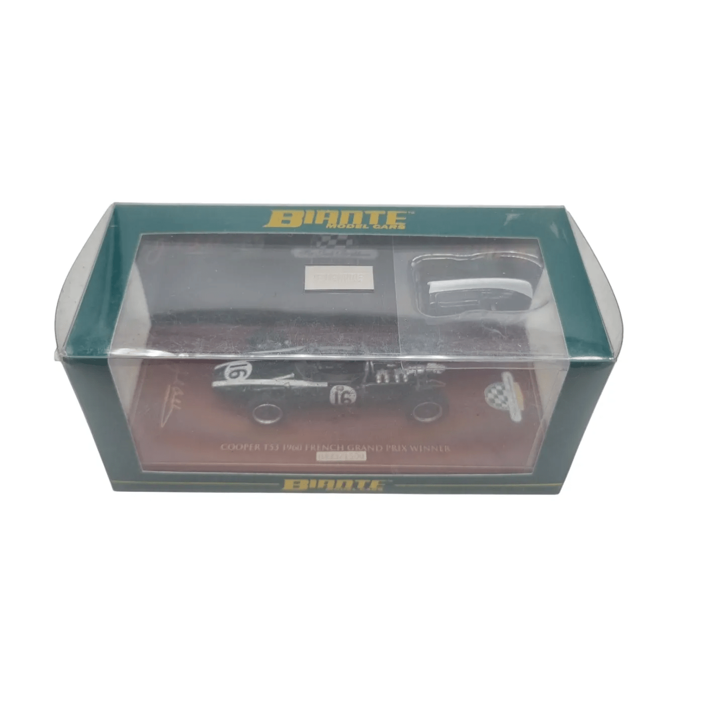 Biante Model Car: Cooper T53 1960 French Grand Prix Winner #0423/1500 *In Plastic Case*