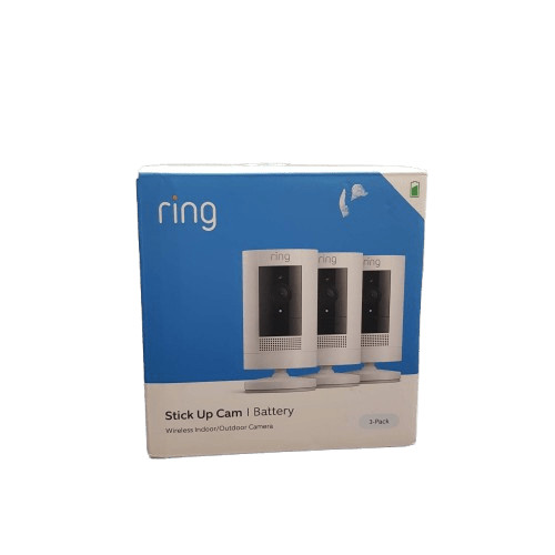 Ring Stick Up Cam – Pack – Like New in Box with All Accessories