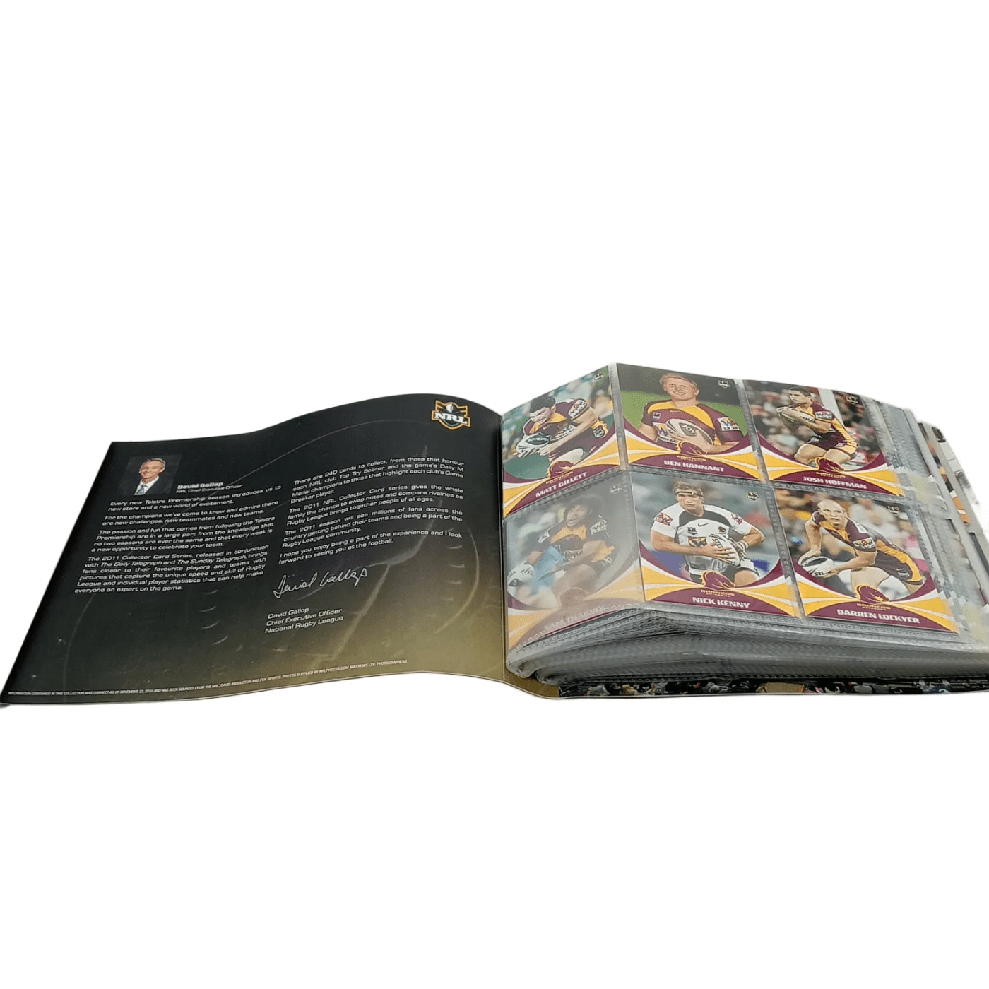 NRL Collector Cards Folder 2011 – Black Edition (WR 1330766)