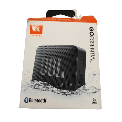 JBL Go Essential Speaker, Black, Excellent Condition, With Box + Manual (No Charger)
