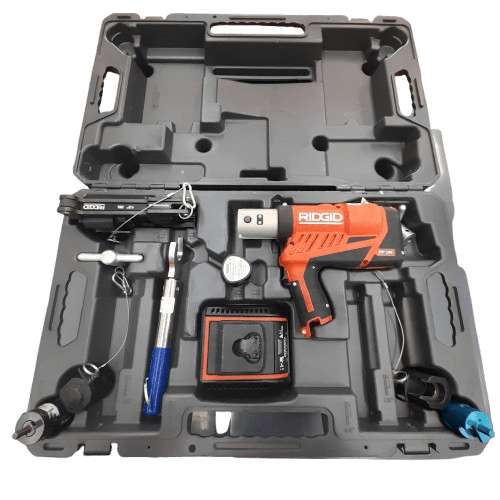 Ridgid RP240 Press Tool Kit With JMA SP-12S-jma-sp-1/2-LDF4D (MR)