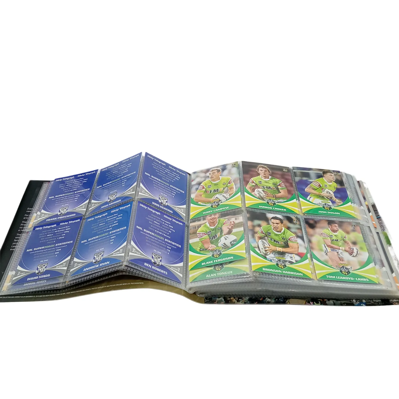 NRL Collector Cards Folder 2011 – Black Edition (WR 1330766)