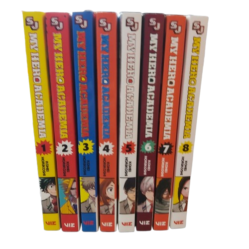 My Hero Academia Manga Series Volumes 1-16, Some Wear Shown In Photos (CP 1344706)