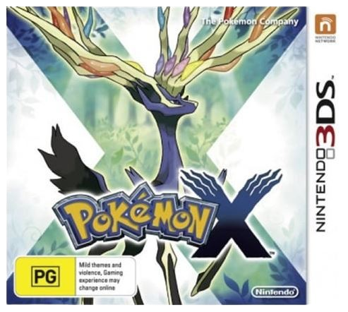 Pokemon X Nintendo 3DS in case (NA )