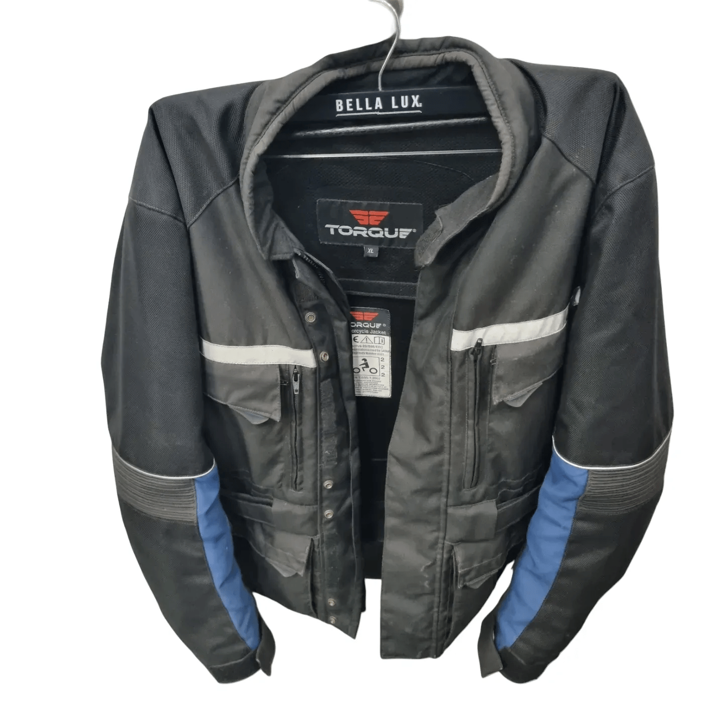 Torque Hard Armour Motorbike Jacket Size: XL *Fair Condition* (WR 1354121)