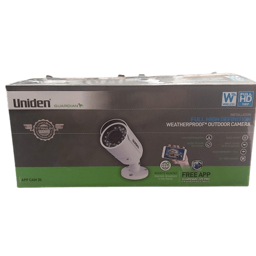 Uniden Security Camera Appcam35  In Box With Manual