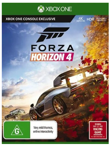 Forza: Horizon 4 Xbox Game – Very Good No Manual
