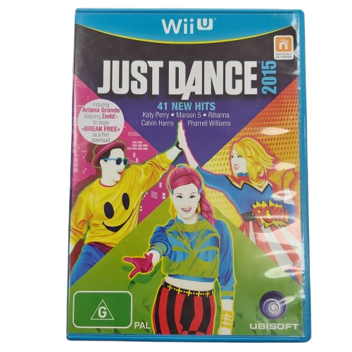 Just Dance 2015 Wii U Game Very Good Condition With Manual