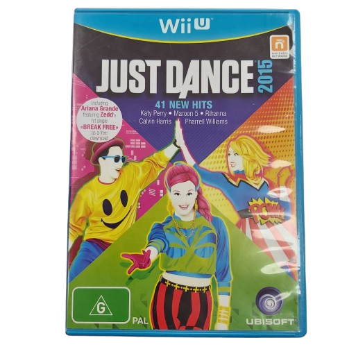 Just Dance 2015 Wii U Game Very Good Condition With Manual Just Dance 2015 Wii U Game Very Good Condition With Manual