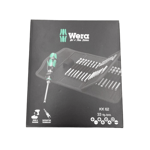 Wera Hexagon Slotted Interchangeable Screwdriver Set, 33-Piece In Box (MR)