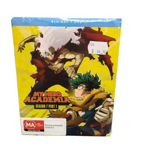 My Hero Academia – Season 7 Part 1 blu-Ray (lel)