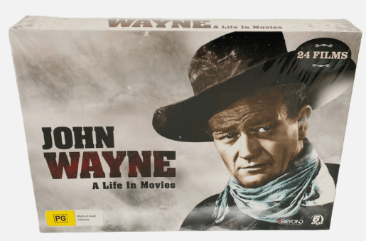 John Wayne: A Life In Movies 24 Films Box Set (6 DVDS) Very Good Condition (CP-1256164)