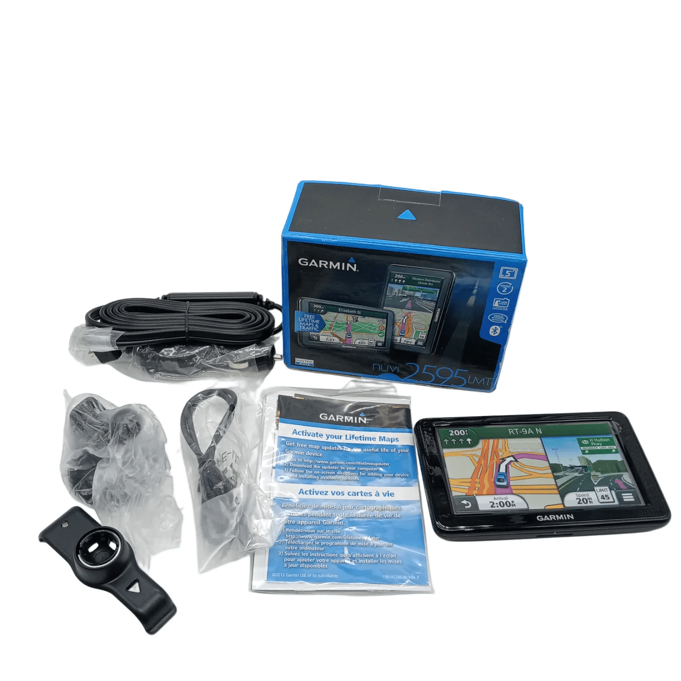 Garmin Navman Nuvi 2595 LMT – Black (Boxed) (WR 1342956)