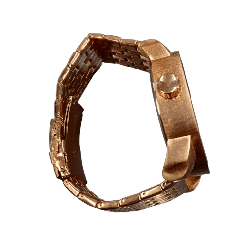 Telenda Watch Gold Round Face