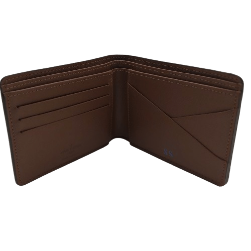 Mens Louis Vuitton Multiple Wallet Engraved SS – With Authenticity Certificate