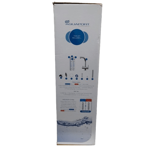 Aquaport AQP-FKM2-3S1 Chrome Curved 3 Way Filtered Water Mixer Like New