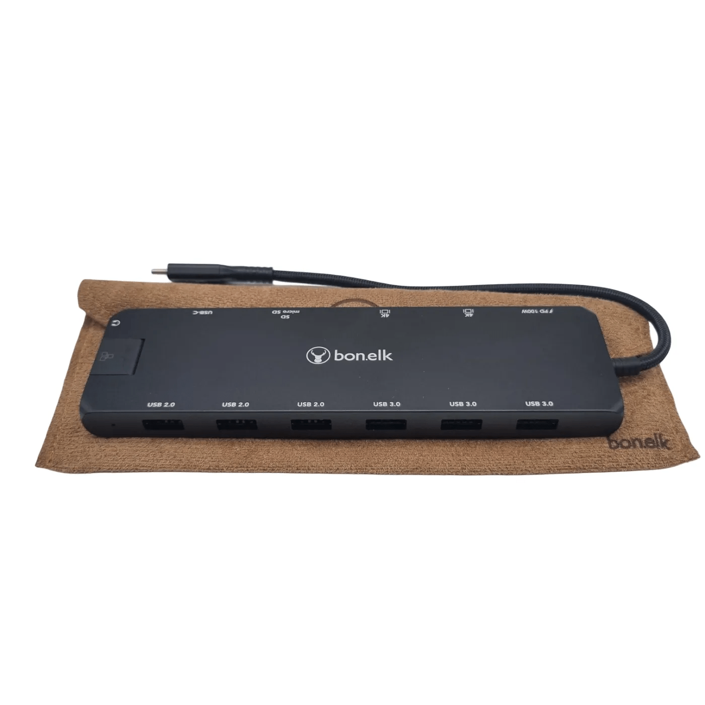Bonelk Long-Life USB-C to 14-In-1 Multiport Hub With Pouch