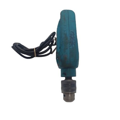 Makita Hammer Drill HP1500, 240v Corded, Blue, General Wear With Engraved Number + Sharpie, With Handle + Hard Case (LE 1356287)