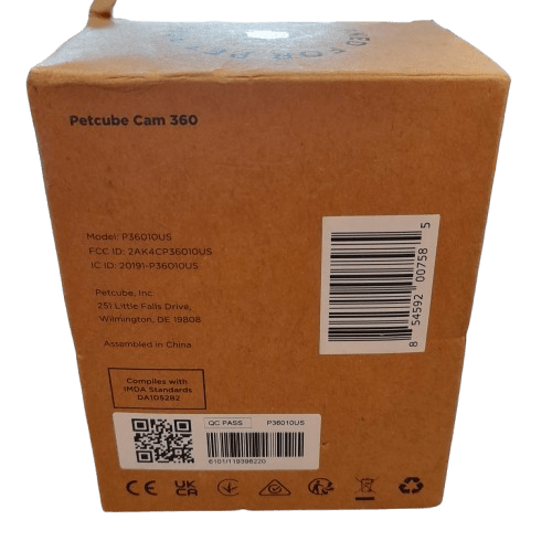 Petcube Cam 360 Wi-Fi Pet Camera like New In Box