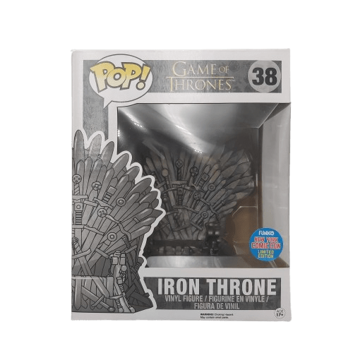 Funko Pop! Game of Thrones 6″ Iron Throne (New York Comic Con Limited Edition, Rare, Vaulted, In Box)