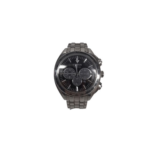 Citizen CA4540-54E Chronograph Black Dial Stainless Steel Men’s Watch No Accessories