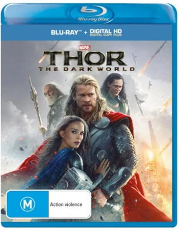 Thor The Dark World Blu Ray Very Good Condition