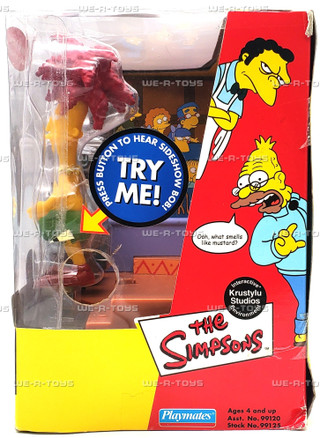 The Simpsons Krustylu Studios Interactive Environment 2000 Playmates