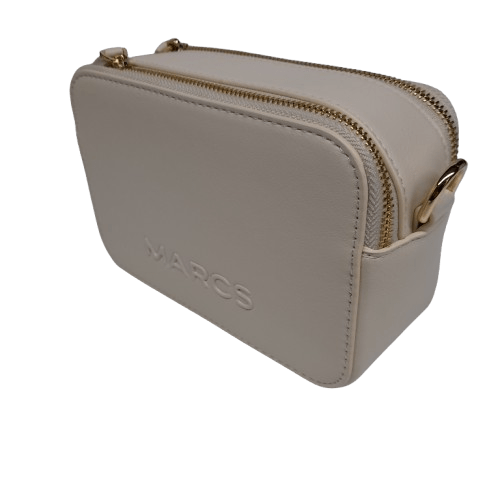 Marcs Budapest White Camera Crossbody Bag (MR)