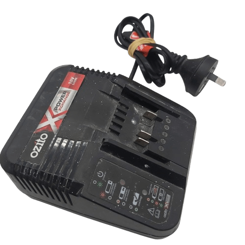 Ozito PXCG-030C 18V PowerXchange Battery Charger, With Paint Splatter (NA 1353026)