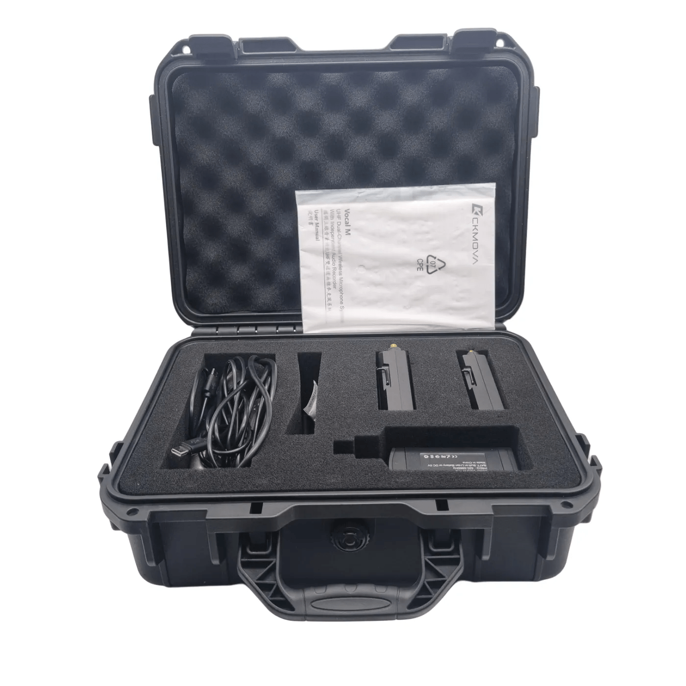 CKMOVA Vocal M V3 Professional UHF Dual-Channel Wireless Microphone With Receiever in Case