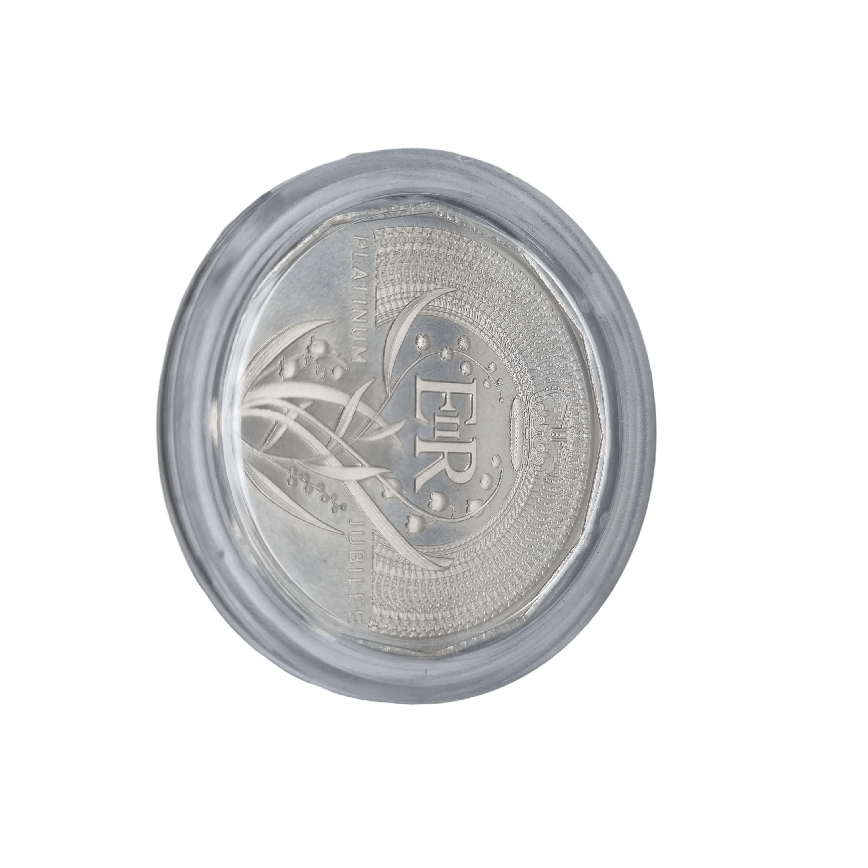 50c 2022 QEII Platinum Jubilee UNC