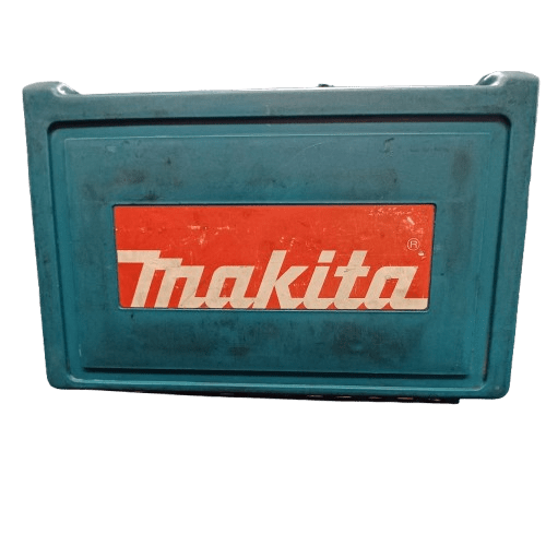 Makita Hammer Drill HP2010N, Green, Has Name Engraved On Side, With Hard Case, Handle, Depth Rod (WR 1342664)