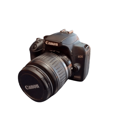 The Canon EOS 1000D With a 18-55 lens And Bag (LE)