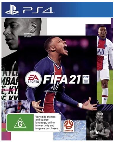 Fifa 21 Playstaion 4 Game Good Condition No Manual