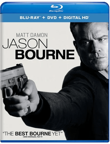 Jason Bourne Blu Ray Good Condition