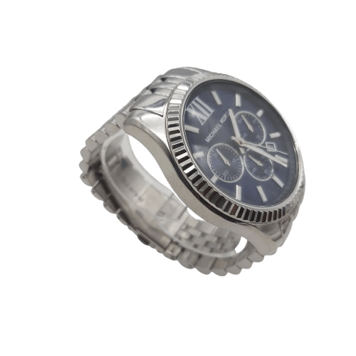 Mens Silver Michael Kors Watch MK-8280 Some Marks On Glass