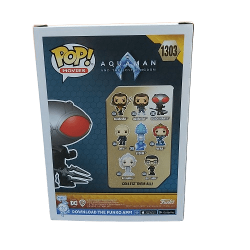 Funko Pop Black Manta From Aquaman Number 1303 Good Condition (CP1344582)