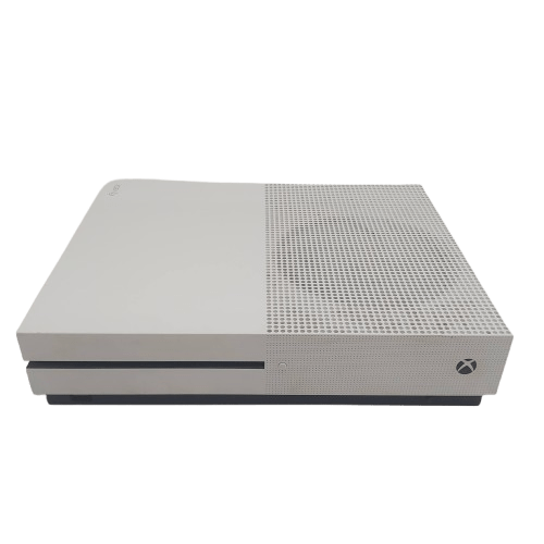 Microsoft Xbox One S Console 1681 – White (with Controller & Cables)