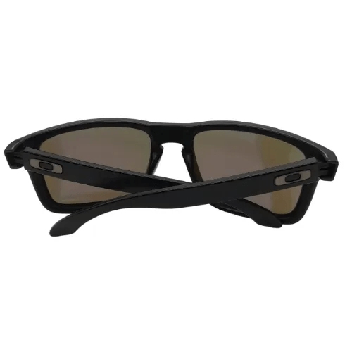 Oakley Holbrook Sunglasses – Black Frame / Blue Lens With Hard Case & Soft Pouch