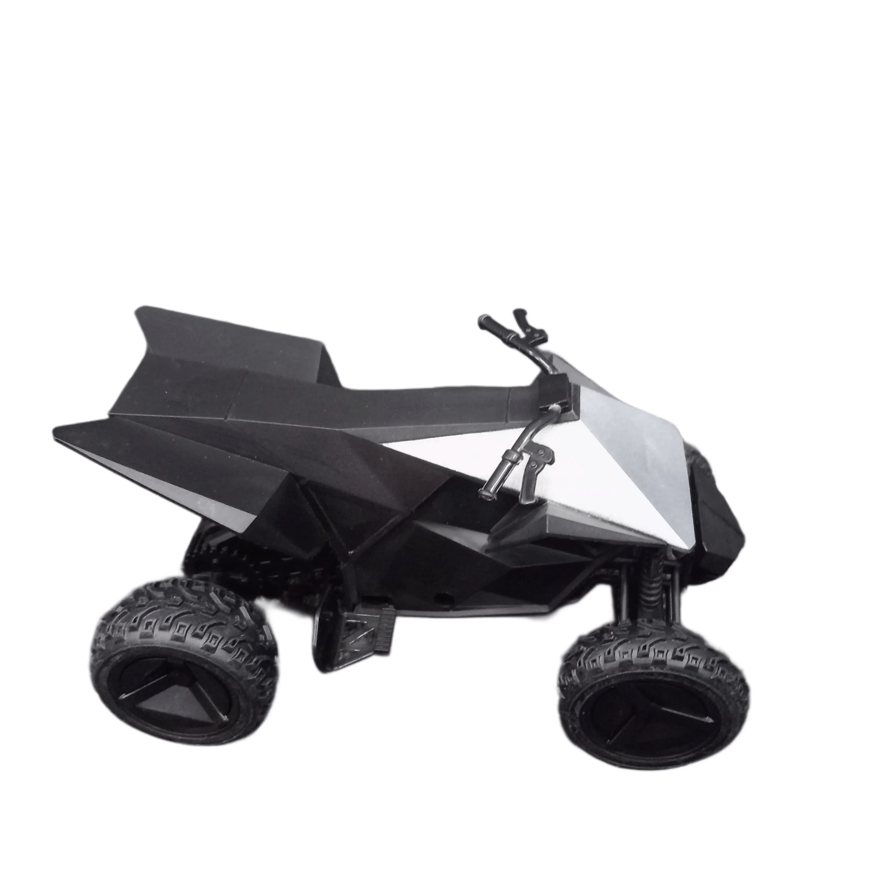 Hot Wheels x Tesla Cybertruck 1:10 Scale RC Car With: Cyberquad, Controller, Box & Manual
