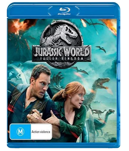 Jurassic World Fallen Kingdom Blu Ray Good Condition