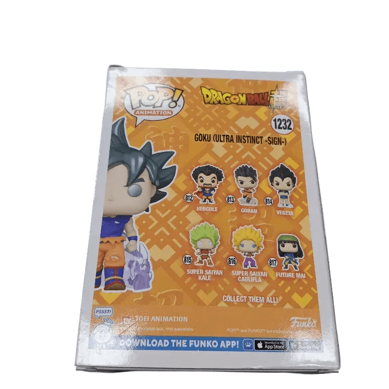 Funko Pop! Vinyl: Dragon Ball – Goku (Ultra Instinct -Sign-) – New York Comic Con Hot Topic Funko (Exclusive) #1232