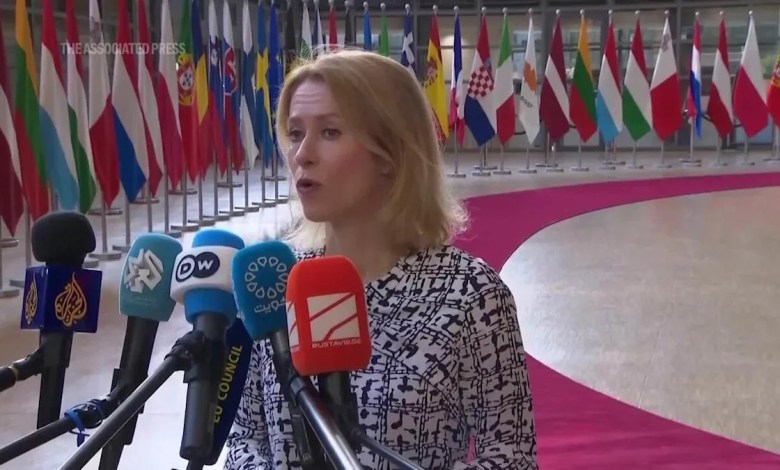Middle East and Ukraine on the agenda as EU foreign ministers gather in Brussels Middle East and Ukraine on the agenda as EU foreign ministers gather in Brussels