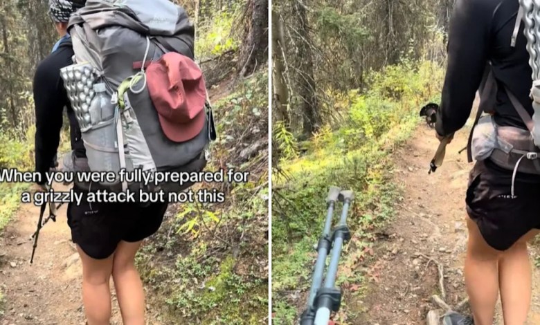 ‘Fully prepared for a grizzly attack, but not this’ ‘Fully prepared for a grizzly attack, but not this’
