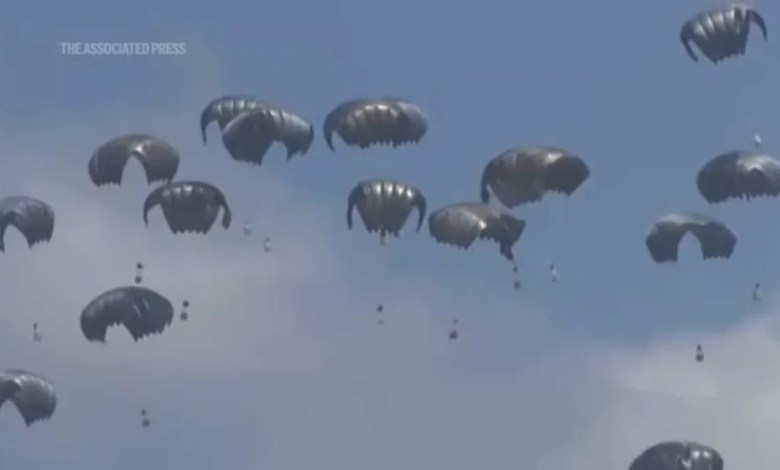 International aid drops continue as Israel prepares for an invasion of Gaza City International aid drops continue as Israel prepares for an invasion of Gaza City