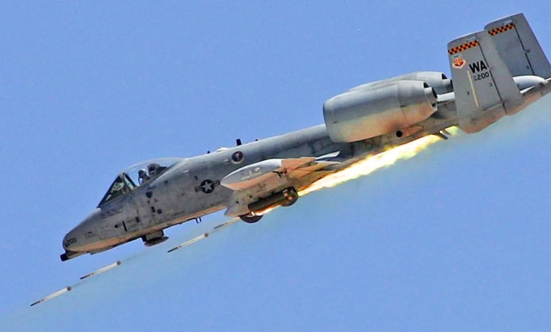 A-10 Warthog Already Has The Capability To Use Laser-Guided Rockets To Shoot-Down Drones A-10 Warthog Already Has The Capability To Use Laser-Guided Rockets To Shoot-Down Drones