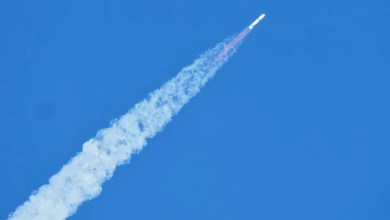 Blue Origin launches huge rocket carrying twin NASA spacecraft to Mars Blue Origin launches huge rocket carrying twin NASA spacecraft to Mars