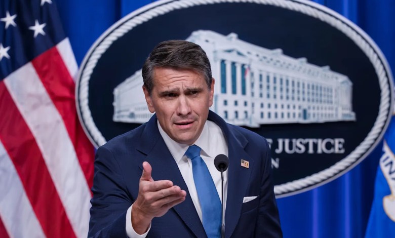 Justice Department swiftly fires lawyer chosen as top federal prosecutor for Virginia office Justice Department swiftly fires lawyer chosen as top federal prosecutor for Virginia office