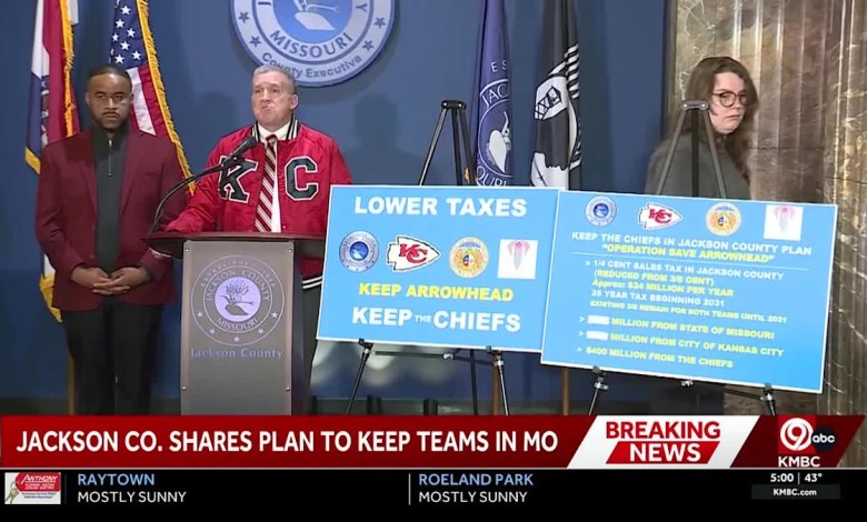 Jackson County announces plan to keep Chiefs, renovate Arrowhead Jackson County announces plan to keep Chiefs, renovate Arrowhead