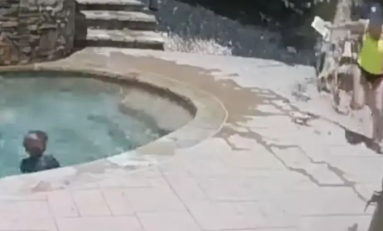 Hero son’s split-second warning saves sunbathing mom’s life Hero son’s split-second warning saves sunbathing mom’s life